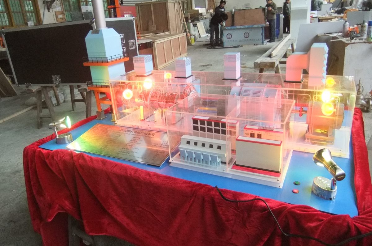 火力发电厂仿真模型使用的主要光电耗材-模型知识 - 中创仿真模型13647440899