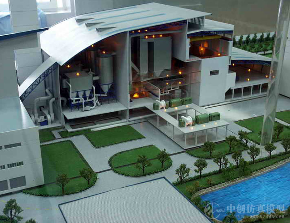 火力发电厂沙盘模型主要表现这两个方面 - 模型知识 - 中创仿真模型13647440899