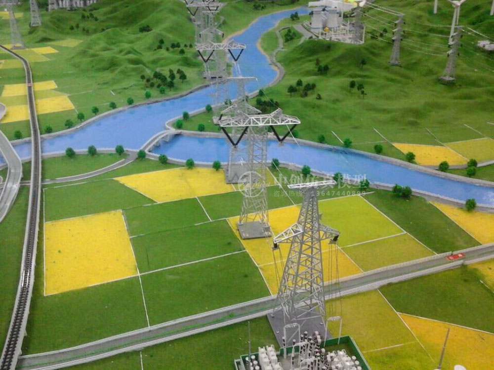 模型公司分享新手制作火力发电厂模型应该知道工序 - 模型知识 - 中创仿真模型13647440899