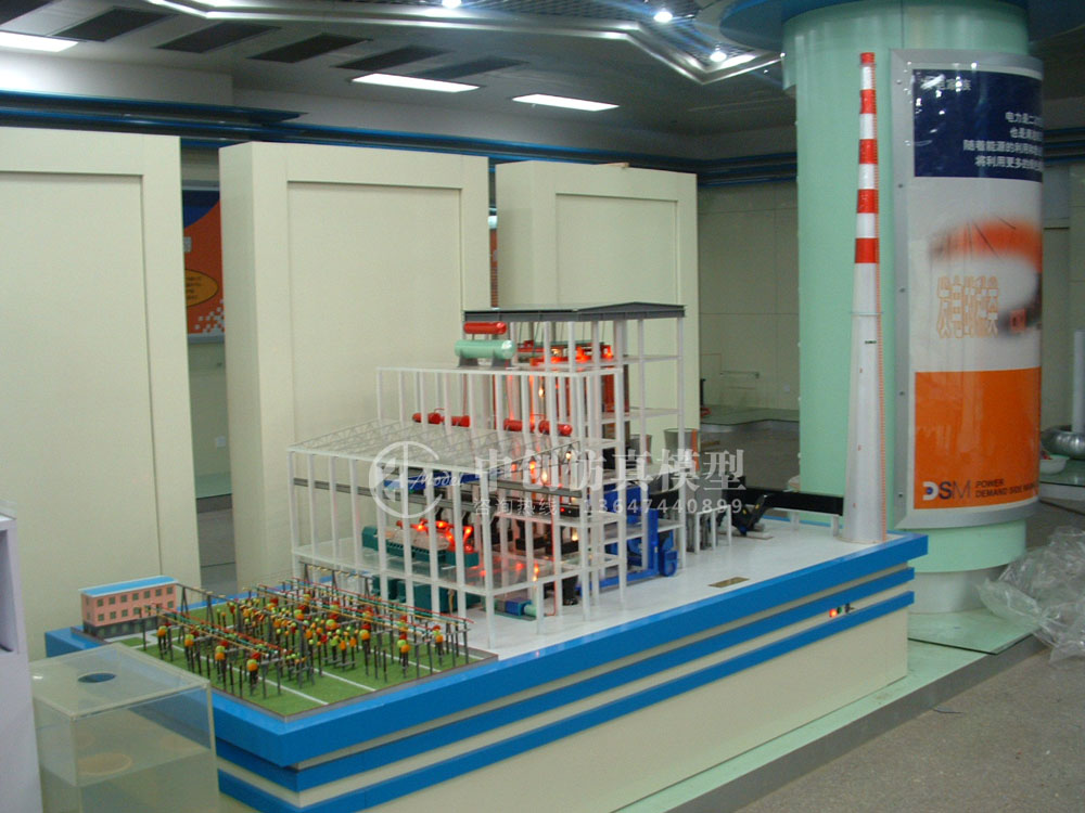 模型公司针对展示火力发电厂沙盘模型电路常用模式解答-模型知识 - 中创仿真模型13647440899