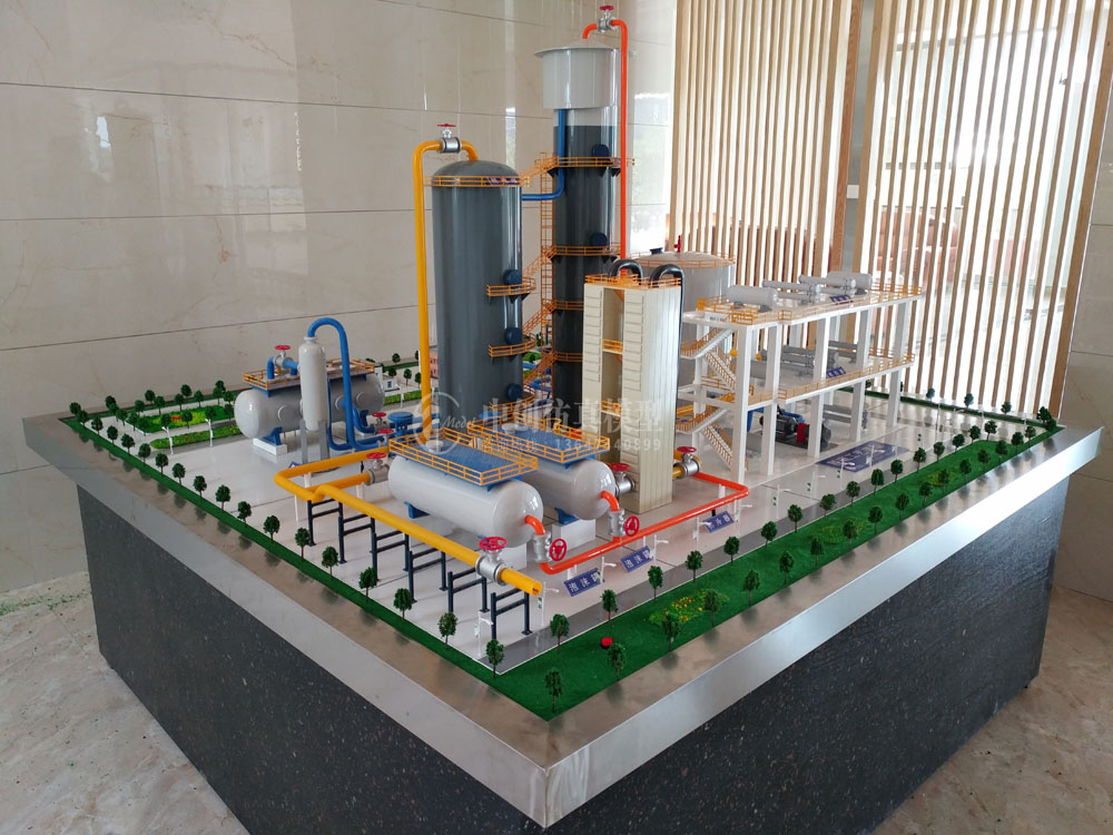 火力发电厂模型出精品不光工艺精湛还要有好的材质 - 客户案例 - 中创仿真模型13647440899