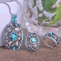 7106100291 Fashion Alloy Crystal Spider Brooch 4 colores