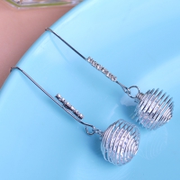 9303100014 Fashion Alloy  Rhinestone leopard  Earrings 