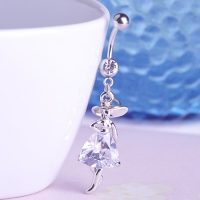 0203103142 Fashion Alloy  Rhinestone PMMA Earrings 3 Colores