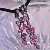 7103300179 Fashion Copper Austrian Zirconia Earrings 2 Colores