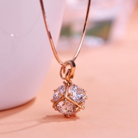 2206100953 Fashion Alloy Pearl Rhinestone Flower  Brooch 1 Color