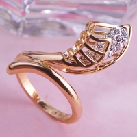 7603100097 Fashion Alloy  Rhinestone Cat Earrings 2 Colores