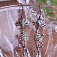 1203100522 Fashion Alloy Crystal Tiger  Necklace&Earring Sets 