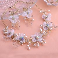 2503300309 Fashion Copper  Crystal  Earrings 