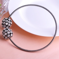 1203100022 Fashion Alloy  Rhinestone  Earrings 2 Colores