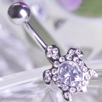 7604100005 Fashion Alloy Crystal Pearl Pendant 2 Colores