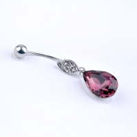 1204100338 Fashion Alloy Crystal Tiger Pendant
