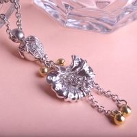 0201101686 Classic Alloy Crystal Necklace&Earring Sets 2 Colores