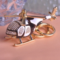 7610100010 Alloy Enamel Girl  Autoart Leather Bag Key Chains