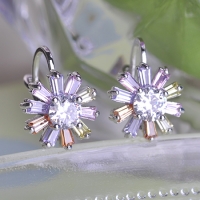 0210100194 Fashion Alloy Crystal Color the elephant Keychains  Bag Buckles 1 Color