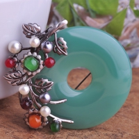7103100100 Fashion Alloy  enamel eggplant  Earrings 1 Colour