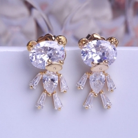 0206100316 Fashion Crystal Flower  Brooch 1 color