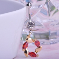 0704100084 Fashion Alloy Crystal  Pendant 2 Colores