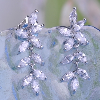 0203103140 Fashion Alloy  PMMA   Earrings 5 Colores