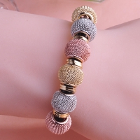 2503300326 Fashion Copper  Crystal  Earrings 1 Colour