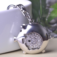 0210100162 Fashion Crystal Alloy Bag Key Chains
