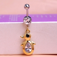 2213400845  Esmalte Ruby Lipstick Piercing Navel Belly Button Rings 1 color