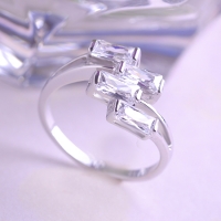 0205101193 Classic Alloy Crystal Bangle 3 Colores