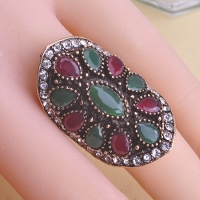 7103300058 Fashion Copper  Zircon  Earrings 3 Colores