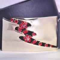 0205101196 Classic Alloy Crystal Bangle 2 Colores