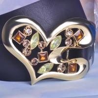 0205101185 Classic Alloy Crystal Bangle 3 Colores