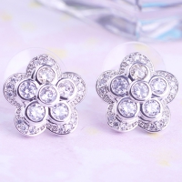 0203103035 Fashion Alloy  Enamel pumpkin Earrings 