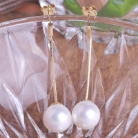 1204100541 Fashion Alloy Crystal Pearl  Necklace&Earring Sets