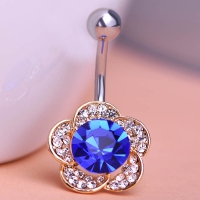 2202101062 Esmalte Emerald Flower Ring Ajustable