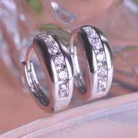 0205101188 Classic Alloy Crystal Bangle 3 Colores