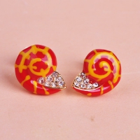7606100021 Classic Crystal plant  Brooch 3 colores