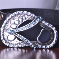 7610100001 Crystal Alloy Trendy Guitar Bag Key Chains 3 Colours