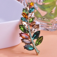 2503300290 Fashion Copper Crystal  Flower Necklace&Earring Sets 3 Colores