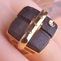 2503300313 Fashion Copper  Zircon Flower Earrings 
