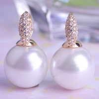 0203103037 Fashion Alloy  Rhinestone bvloari  Earrings