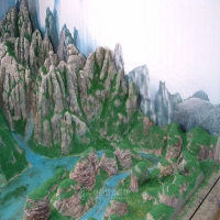 地质构造、地形、地貌类科教模型